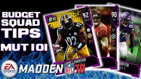 The Best Way To Build A Budget Squad Madden 18 Ultimate Team Mut