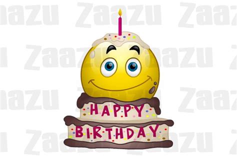 Live long and healthy and happy. happybday smiley, cake smiley, birthday smiley, cake ...