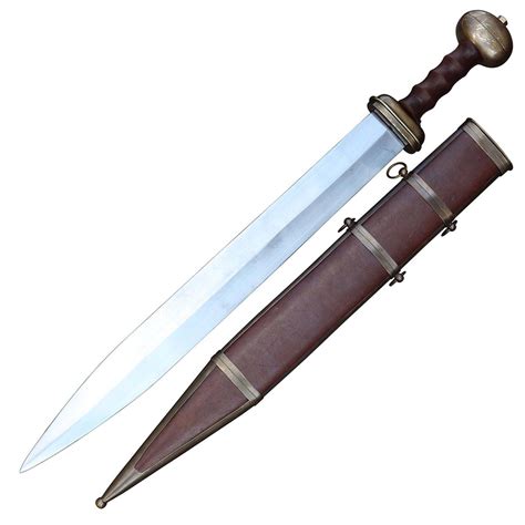 Ancient Roman Legionary Gladius Sword With Scabbard — Medieval Depot