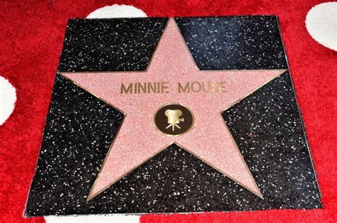 Photos Disney Icon Minnie Mouse Gets Star On Hollywood Walk Of Fame