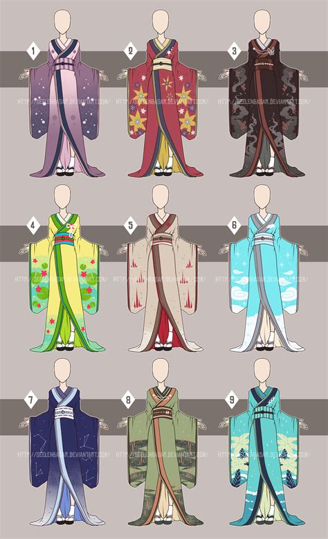 Kimono Time Open 59 Drawing Clothes Fashion Design Drawings