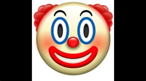 The clown face emoji 🤡 was approved under unicode 9.0 in 2016. Clown Face Emoji - YouTube