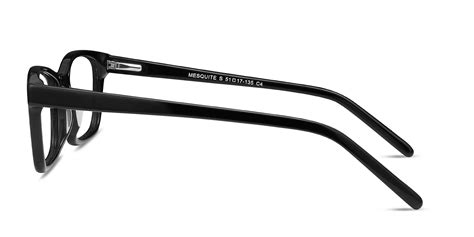 Mesquite Rectangle Black Full Rim Eyeglasses Eyebuydirect