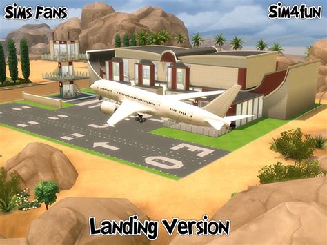 Boeing 787 Landing And Landed Version By Sim4fun At Sims Fans Sims 4