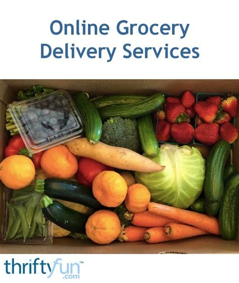 Online Grocery Delivery Services Thriftyfun