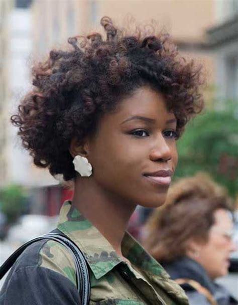 Growing a short curly fro is a good way to use your natural hair's texture to your while curly hair can sometimes be hard to manage and control, styling a curly afro with short hair is. 25 Short Curly Afro Hairstyles | Short Hairstyles 2017 ...