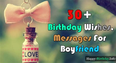 50 Birthday Wishes Messages For Boyfriend Happy Birthday Birthday