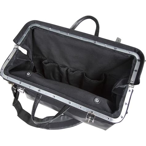 Klein Tool Deluxe Black Canvas 18 Inch Tool Bag