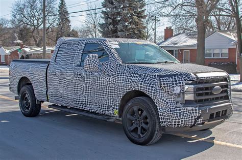 2021 Ford F 150 Spied With Redesigned Grille Led Headlights