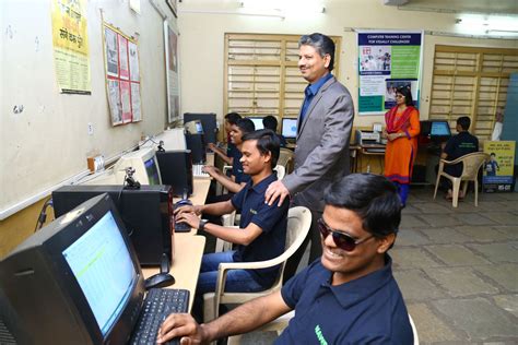 Computer Training Center For Visually Challenged Students