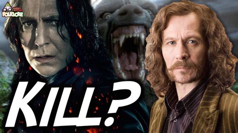 Why Sirius Black Tried To Kill Severus Snape By Setting A Trap Youtube