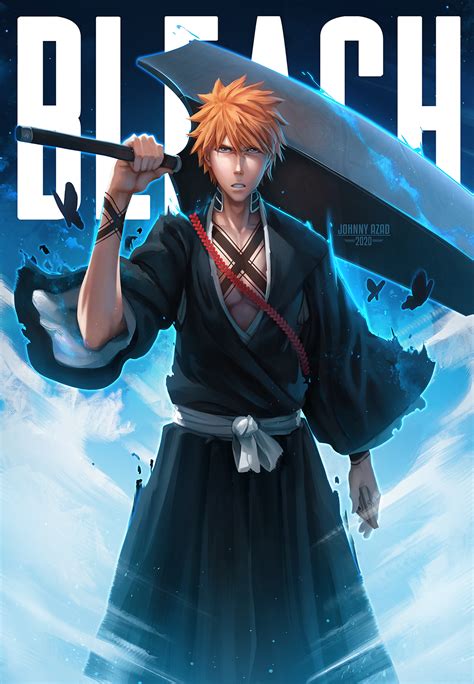 Bleach Ichigo Kurosaki By Johnnyazad On Deviantart Bleach Anime