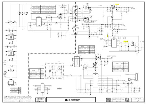 Flat panel tv diagram of internal parts and circuit boards note: LG OEM LGIT PLDE-P007A SCH Service Manual free download, schematics, eeprom, repair info for ...