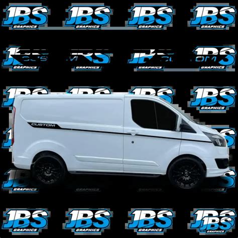 Ford Transit Custom Swb Van Sport Side Graphics Decals Styling Stickers