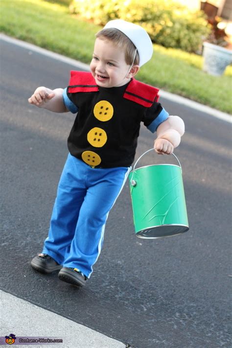 Perfect halloween costume ideas kids toddlers babies infants pets diy. Popeye the Sailor Man Costume | DIY Costumes Under $45 - Photo 4/5