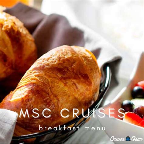 Msc Room Service Menus With Prices 2023 Cruise Gear