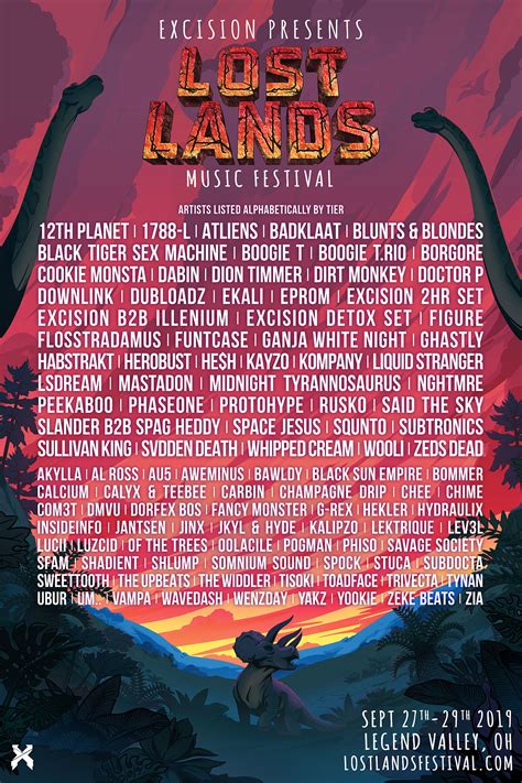 Announcing The Lost Lands 2019 Lineup Excision