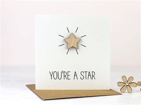 Youre A Star Congratulations Card Congratulations Card Cards 21st