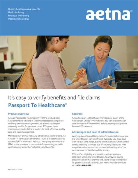 Passport To Healthcare Pdf