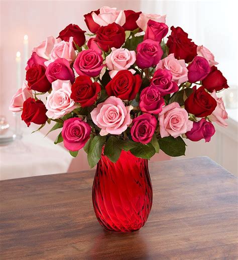 Enchanted Rose Medley Pink Roses Bouquet Valentines Funeral Flower