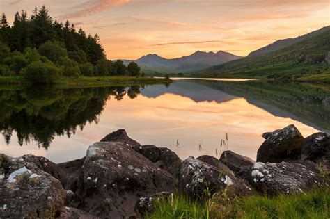 The Incredible Landscapes Of Snowdonia National Park In The North Of