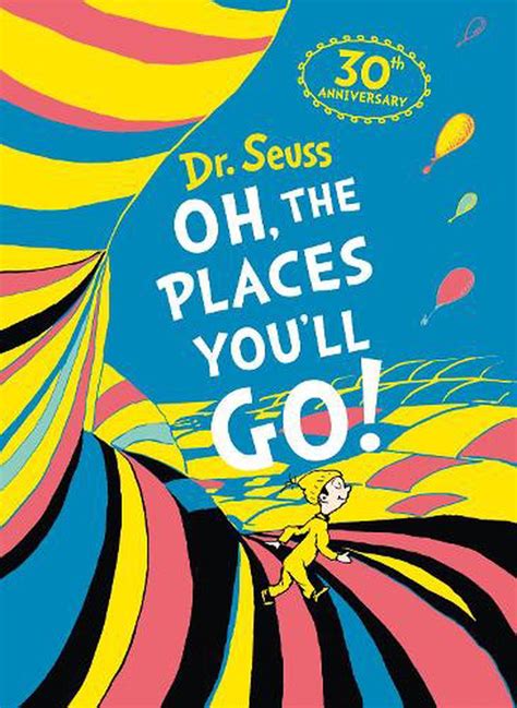 oh the places you ll go deluxe t edition by dr seuss hardcover 9780008122119 buy