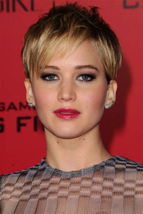 Ciara switched up her new pixie cut by going super blonde. Jennifer Lawrence's Hair History | InStyle.co.uk