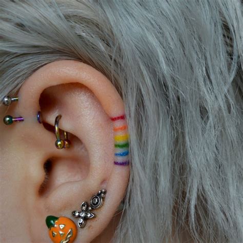 27 Lgbt Pride Tattoo Ideas Rainbow Tattoos And More