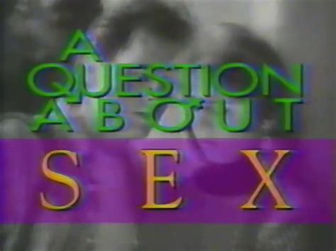 Abc Afterschool Specials A Question About Sex 13 Sep 1990 Tracey