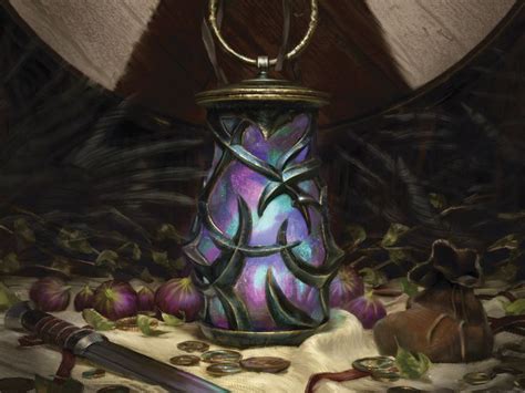 Tergrids Lantern Kaldheim Mtg Art Lantern Art Mtg Art Magic The