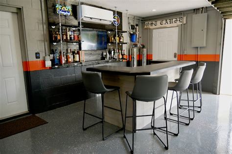 Garage Man Cave Bar