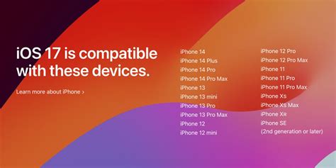 Estes São Os Iphones Compatíveis Com O Novo Ios 17 Da Apple