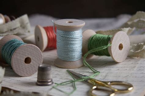 Embroidery Thread Pearl Cotton Vintage Spools Sewing Embroidery