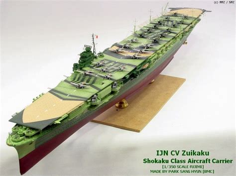 Ijn Aircraft Carrier Zuikaku Naval Model Warships Imperial Japanese