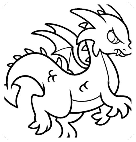 Dibujos De Dragones Para Colorear En 2020 Dragon Dibujo Facil