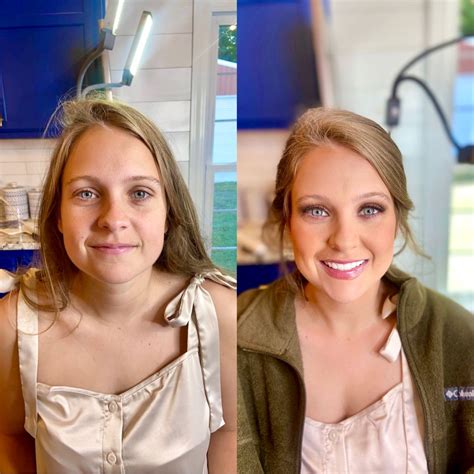 Before And After Bridesmaids Makeup Bridesmaid Makeup Makeup Before And After Bridesmaid