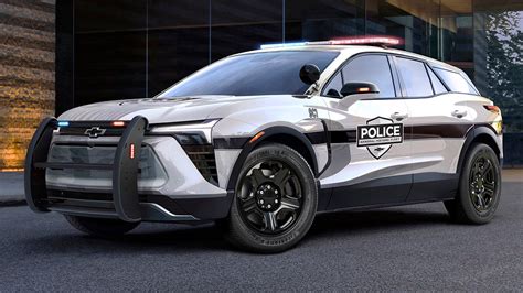 The Chevrolet Blazer Ev Police Pursuit Vehicle Is A Quick Crook Catcher