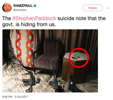 Leaked Photos Have Internet Buzzing Did Vegas Shooter Leave Suicide