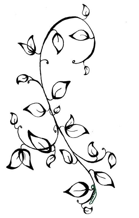 Doodle Easy Flower Vine Drawing Venomancer Wallpaper