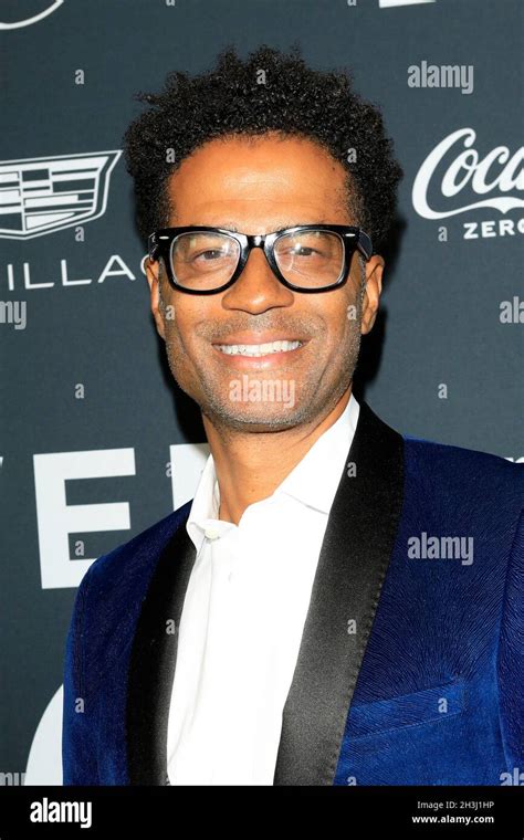 los angeles oct 23 eric benet at 2021 ebony power 100 at the beverly hilton hotel on october