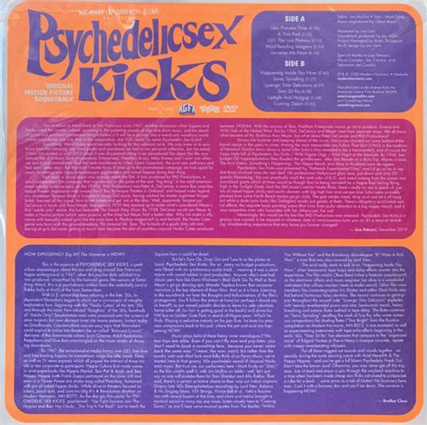 Пластинка Psychedelic Sex Kicks Ost Купить Psychedelic Sex Kicks Ost по цене 6250 руб