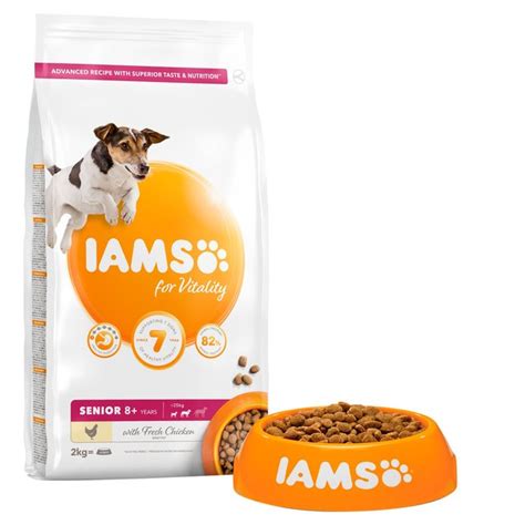 The first iams dog food, iams 999, launched in the 1950s. Iams For Vitality Senior Small & Medium Dog Food With ...