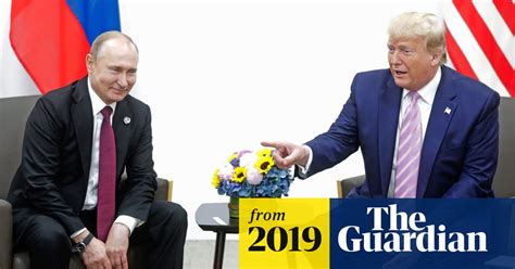 trump jokes to putin they should get rid of journalists donald trump the guardian