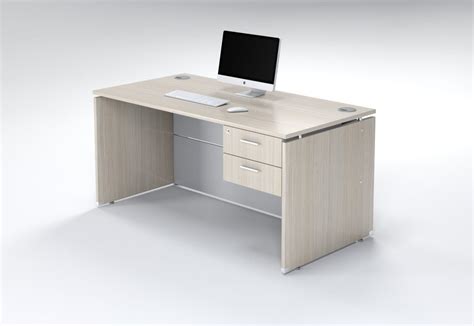 Platinum 1500 Desk With 2 Drawers Sandj Office Furniture