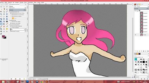 Animation Tutorial For Beginners Anime Girl Spinning On Gimp And