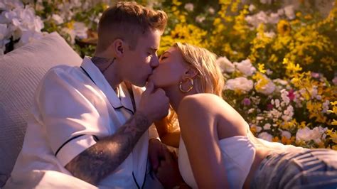 justin bieber and hailey baldwin s most romantic kiss moments together