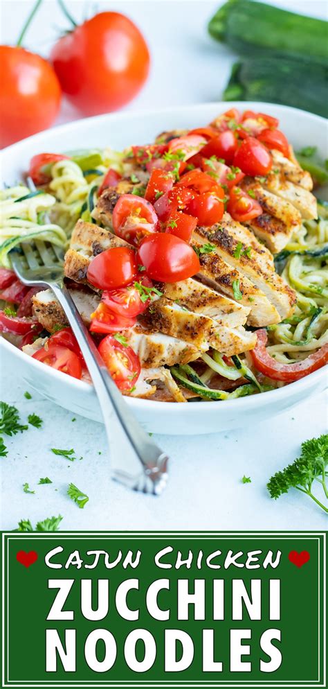 Keto breakfast cereal recipes like this one are ideal in the morning as they give you a good base to carry you through a busy morning. Cajun Chicken Zucchini Noodles (Low-Carb & Whole30 ...
