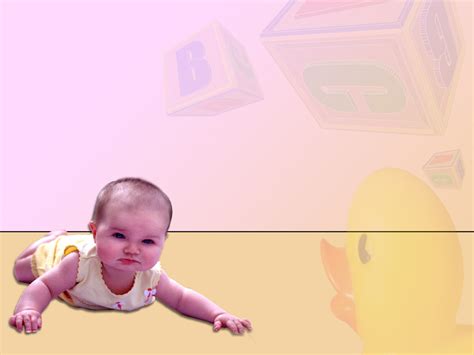 Baby Girls Templates For Powerpoint Presentations Baby Girls Ppt
