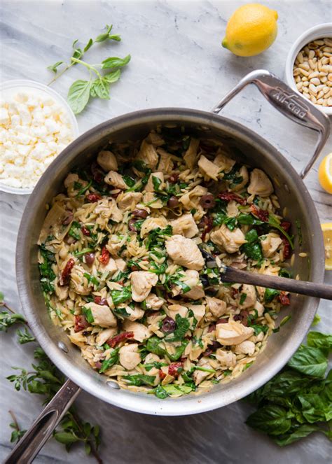 One Pot Chicken Pilaf Mediterranean Style Easy And So Dang Delicious