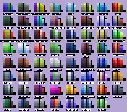 Pixel Color Palette Generator